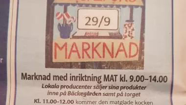 Bäckefors Marknad