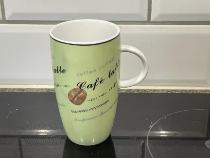 Kaffemugg grön