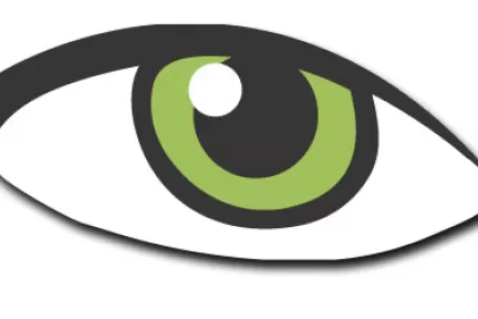 Ögat - Hjälp oss att se, symbol